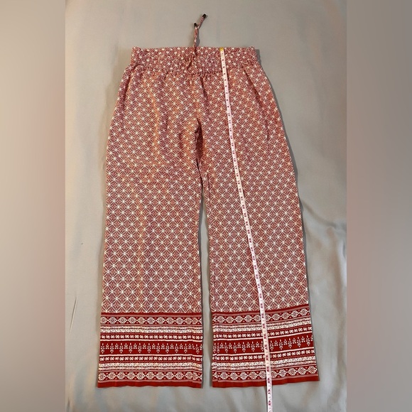 Lucy & Laurel Women’s Printed Knit Wide Leg Comfy Pants. Size XL - Picture 7 of 9